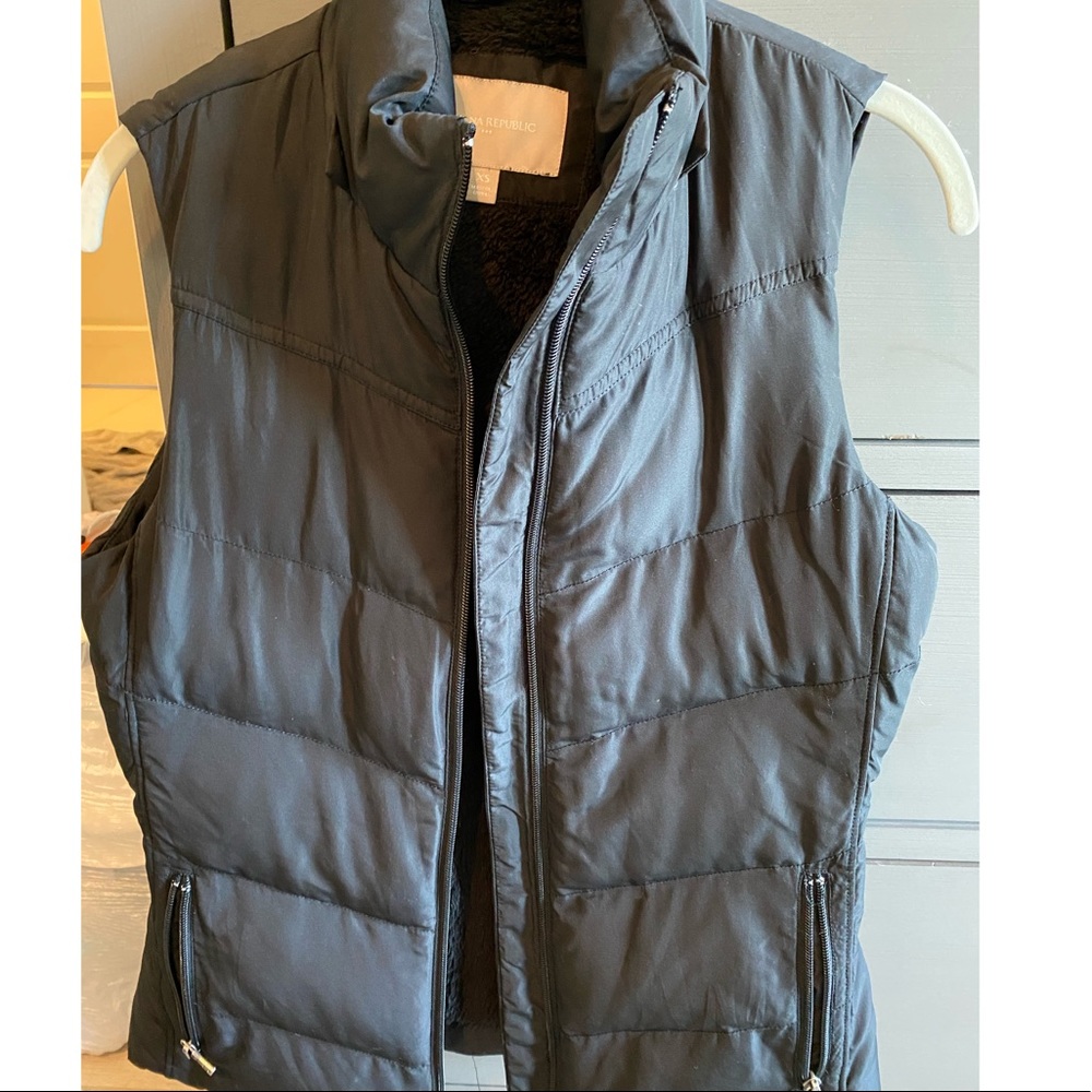 Black Banana Republic Lined vest
